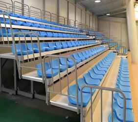 Kursi <span>Auditorium</span> Retraktif Bermotor dengan Meja Lipat