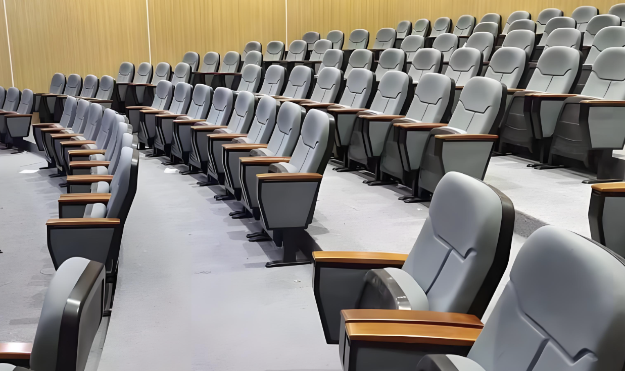 Integrated Audio Motorized Retractable Auditorium Seat