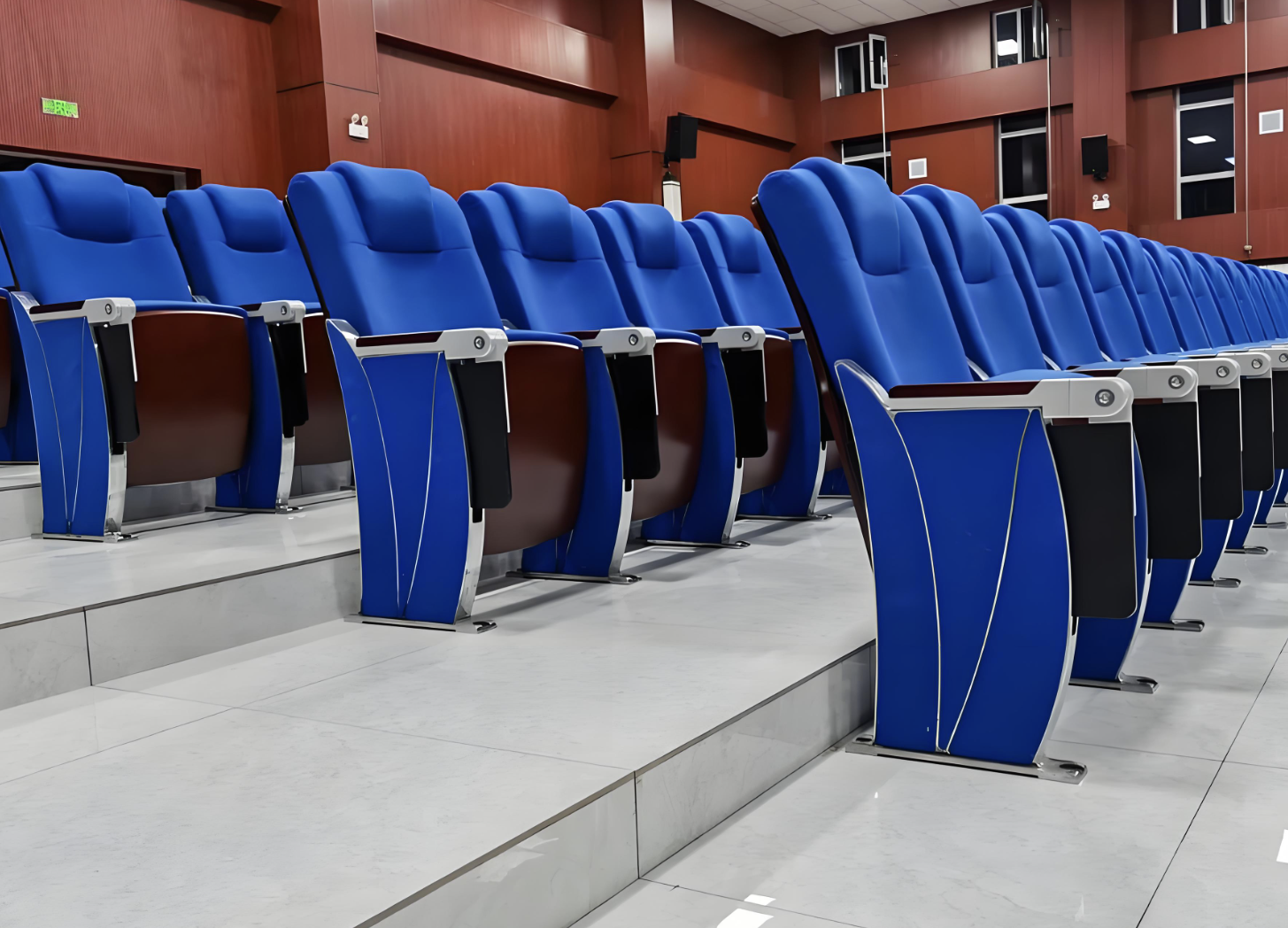 Standard Wall-mounted Motorized Retractable Auditorium Chair