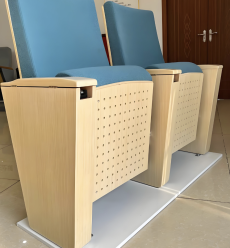 Storage-integrated Motorized Retractable Auditorium Chair