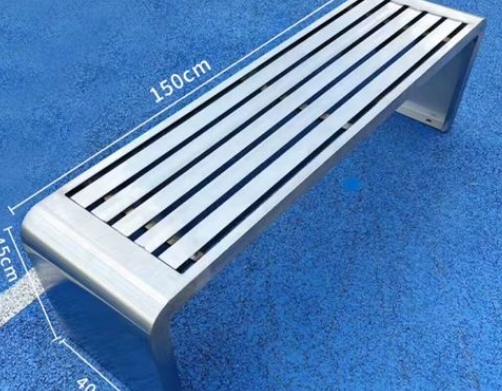 304 Stainless Steel Anticorrosive Park Bench