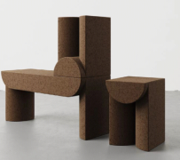 ชุดโต๊ะนั่งสวนสาธารณะแบบโมดูลาร์รวมทุกส่วน