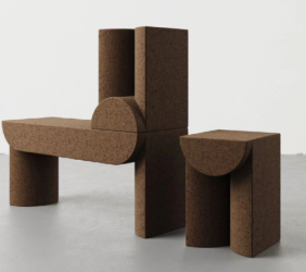 Ensemble de bancs de <span>parc</span> modulables et combinables