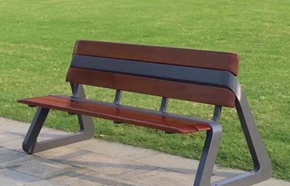 Banc de parc accessible conforme à l'ADA