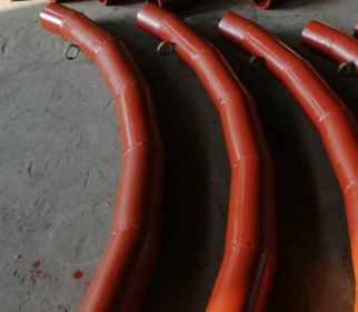 Đầu cong gốm chống mài mòn chuyên dụng cho hệ thống băng tải khai thác mỏ