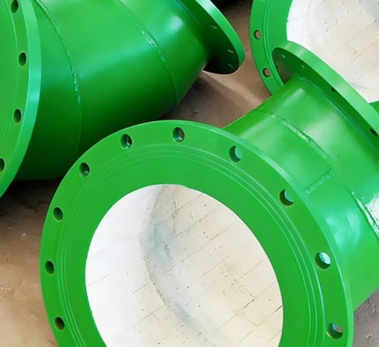 Thick-Walled Wear-Resistant Ceramic Elbow for Mineral Processing Plants
