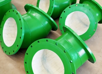 Thick-Walled Wear-Resistant Ceramic Elbow for Mineral Processing Plants