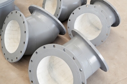 Large Diameter Wear-Resistant Ceramic Reducer Elbow