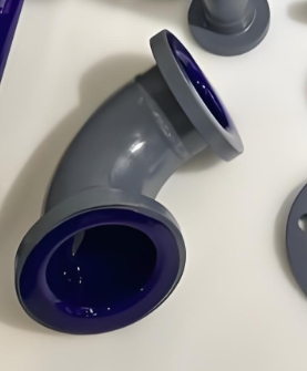 95% Alumina Wear-Resistant Ceramic Elbow for Thermal Power Plants