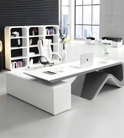 Extra Large President Baked Paint <span>Office</span> <span>Desk</span>