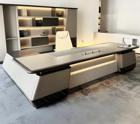 Luxury Sintered Stone Baked Paint Executive <span>Desk</span>