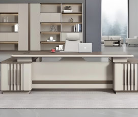 Minimalist Light Luxury Baking Paint Executive Desk