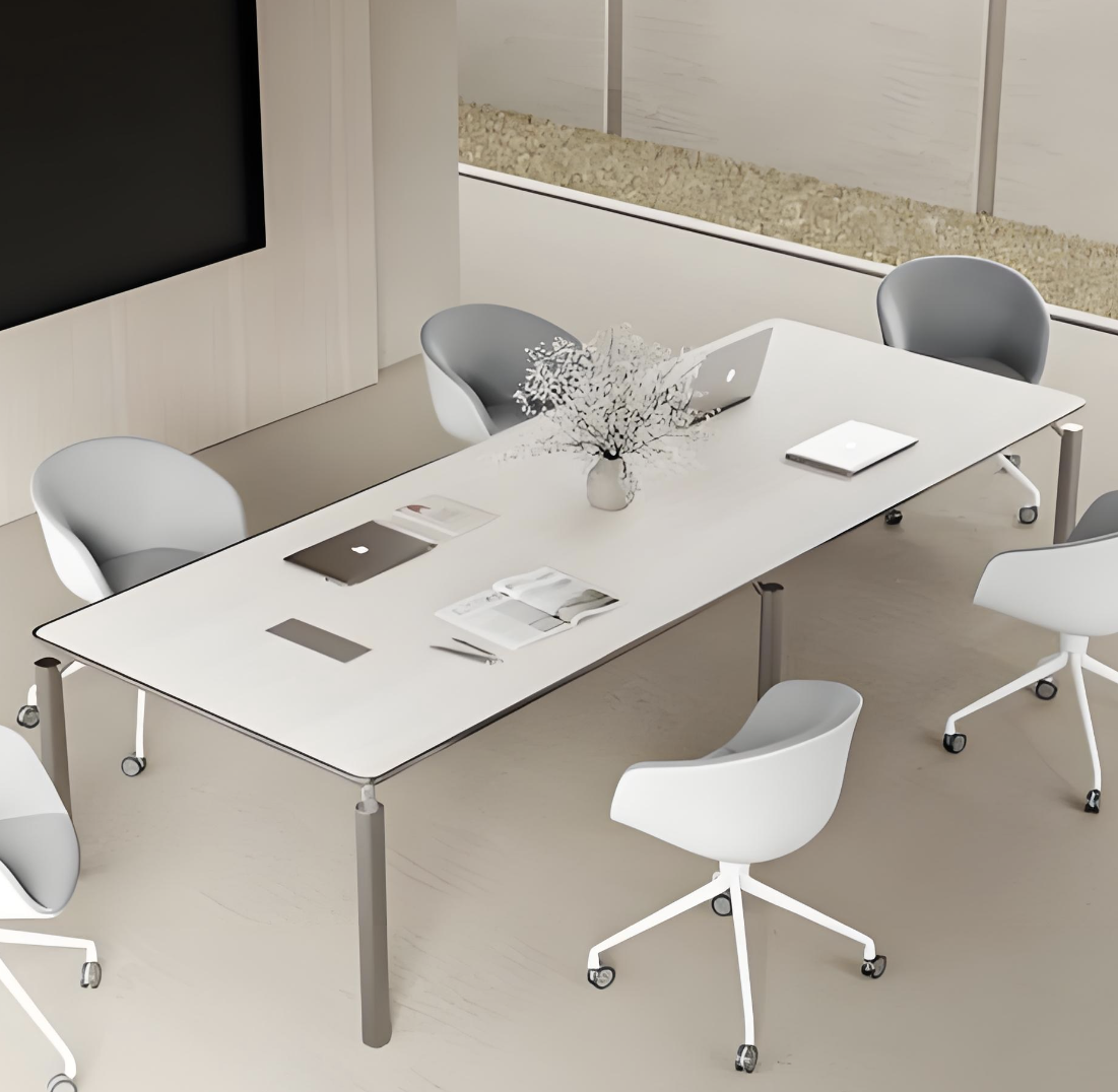 120cm Small Team Baked Paint-Finished Conference Table