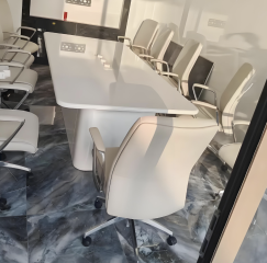 Medium-Scale Standard Baking Paint Conference Table