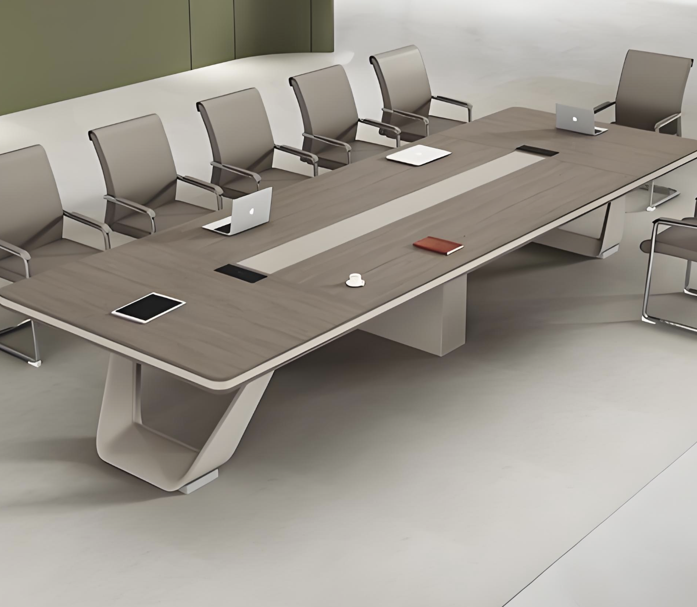 会所与办公用轻奢烤漆会议桌