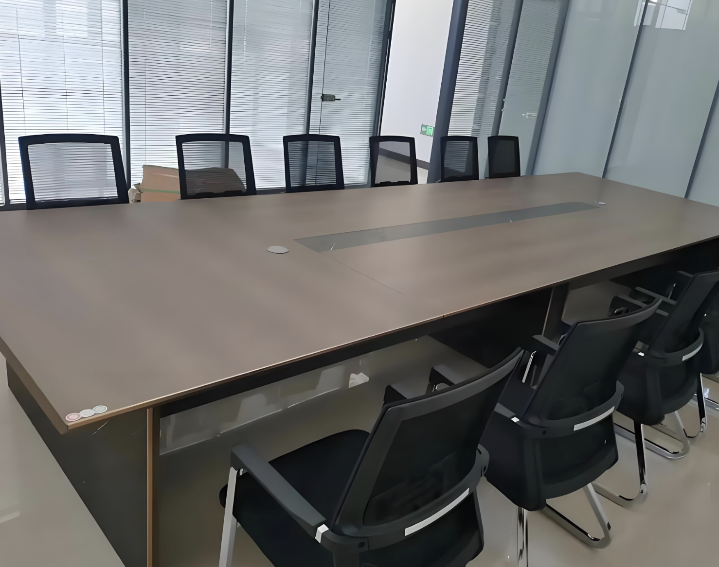 10人位紧凑型烤漆会议桌