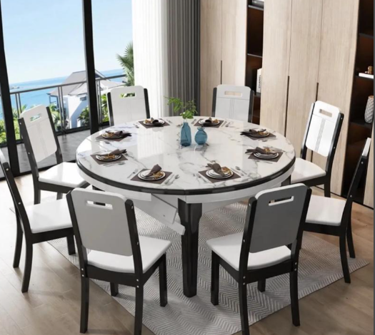 Ensemble table et chaise de fast-food commercial pliable