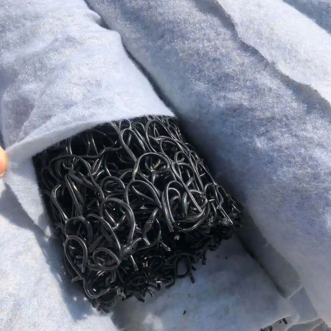 ท่อระบายน้ำบลายดรีนหุ้มจีโอเท็กซไทล์