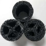 แผ่นระบายน้ำบลายน์ 3 มิติแบบอัดพิษณ์ส่วนตัด