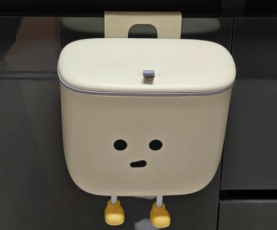 ถังขยะห้องน้ำติดผนังไม่ต้องเจาะผนัง