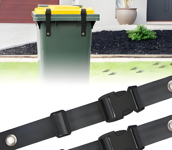 Commercial Outdoor Lockable Trash Can