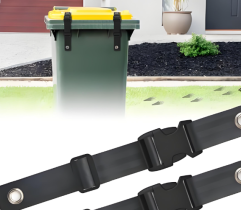 ถังขยะกลางแจ้งล็อคได้สำหรับธุรกิจ