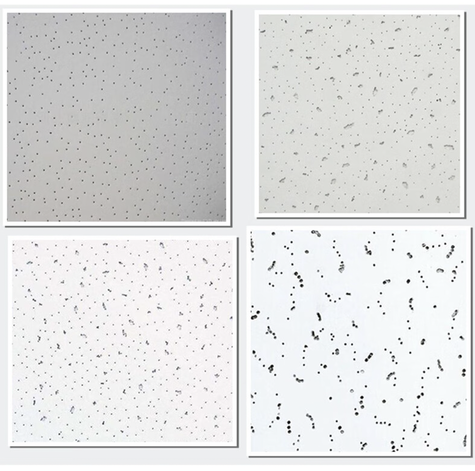 鉱物質ウール製耐火吸音ボード