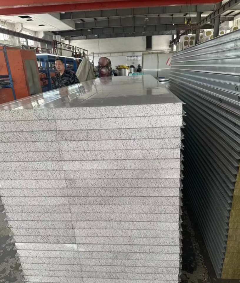 ロックウールサンドイッチ耐火壁ボード