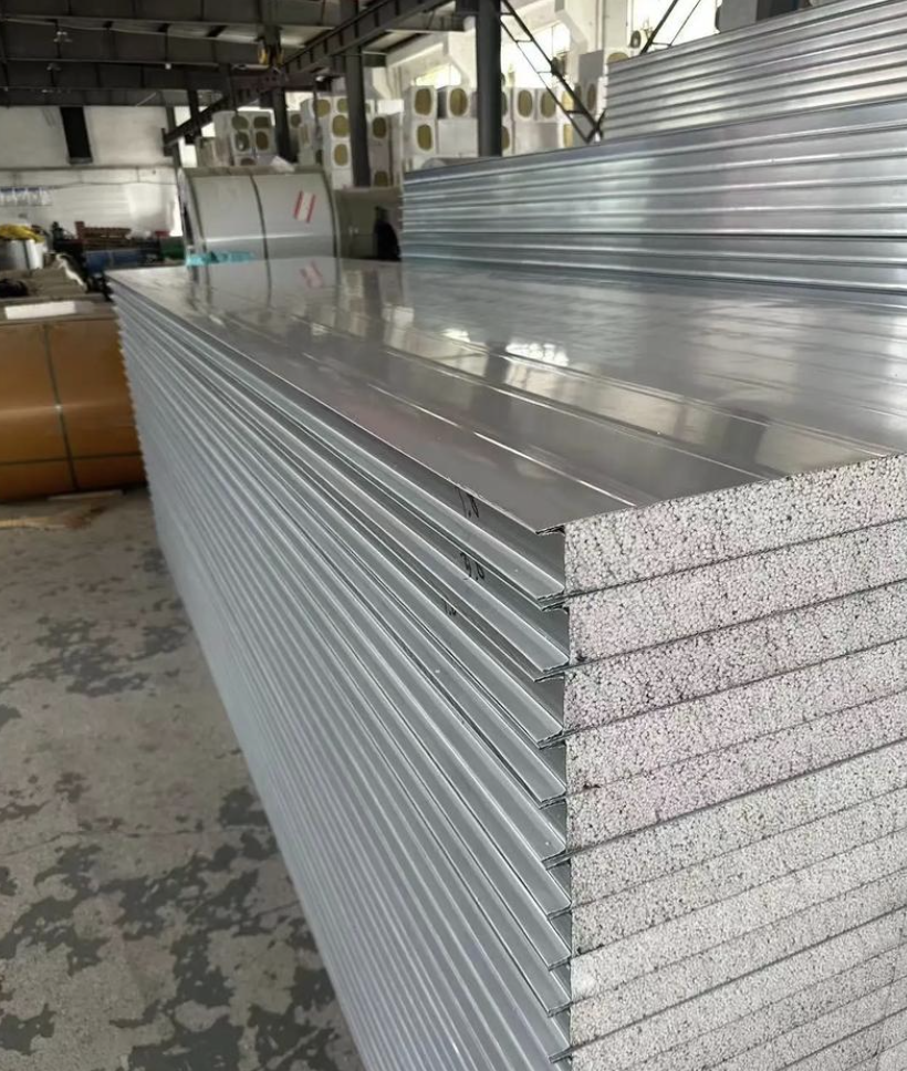 ロックウールサンドイッチ耐火壁ボード