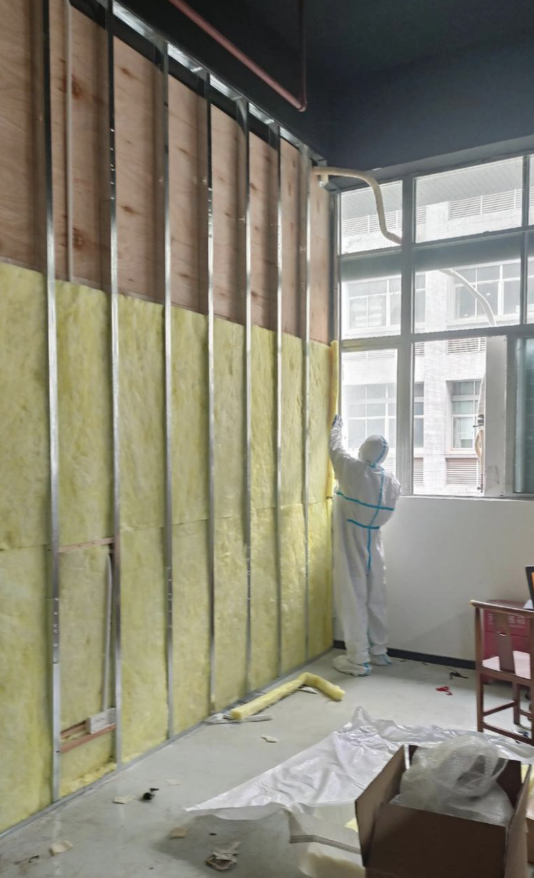 Prefabricated Light Steel Keel Fireproof Wall Panel System