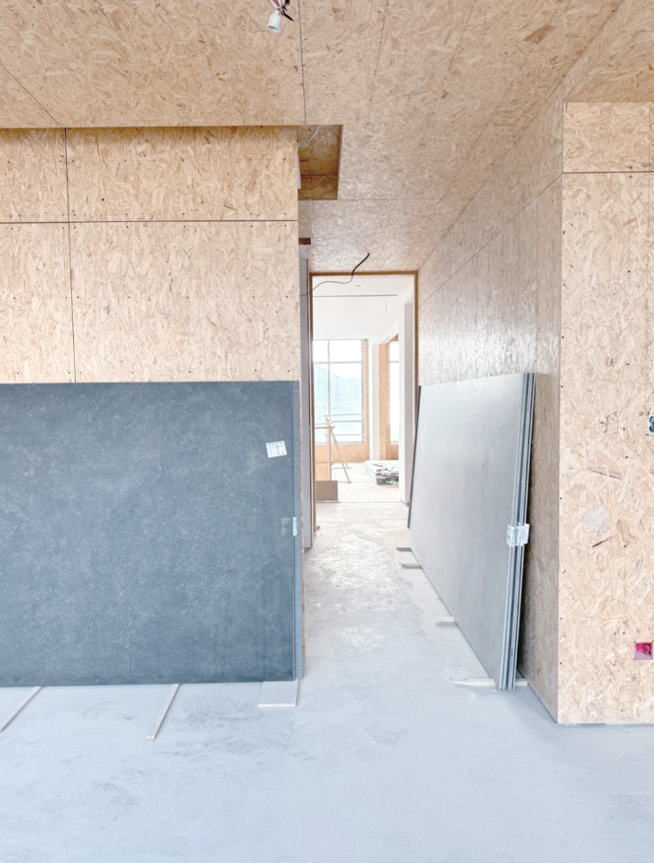 แผ่นดินอัดแน่นตกแต่งภายในมาตรฐาน