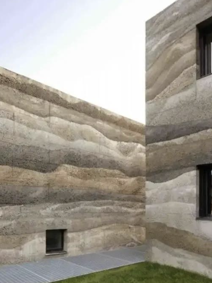 芸術的な質感の打込み土装飾パネル