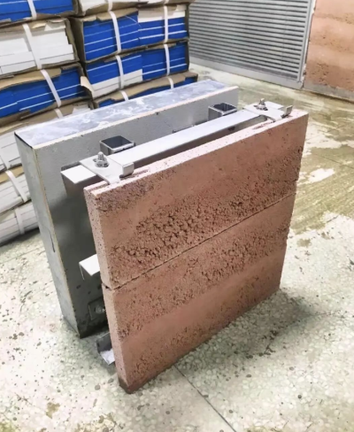 Sound-absorbing Rammed Earth Panel