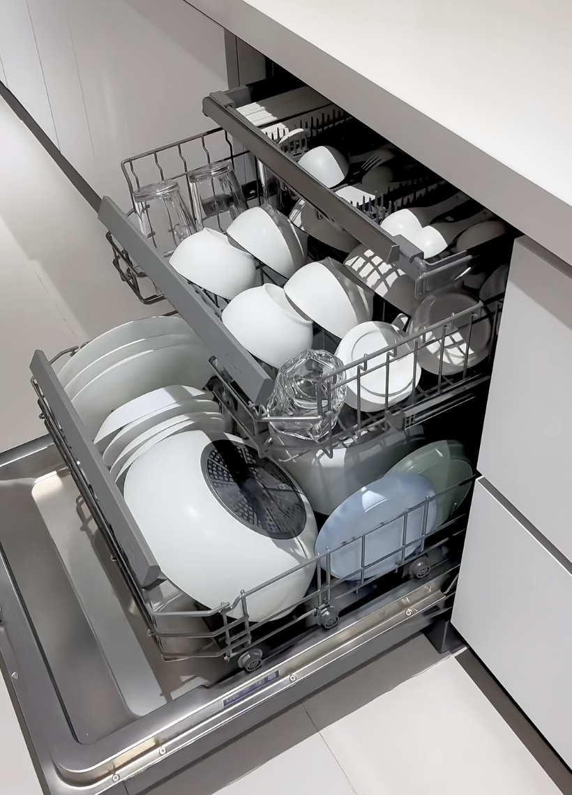 Built-in 14-set Large Capacity Dishwasher