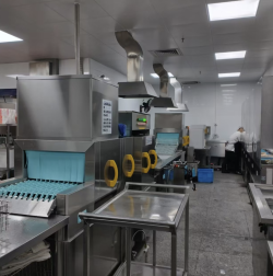 Medium-Scale Canteen Special Dishwasher Assembly Line