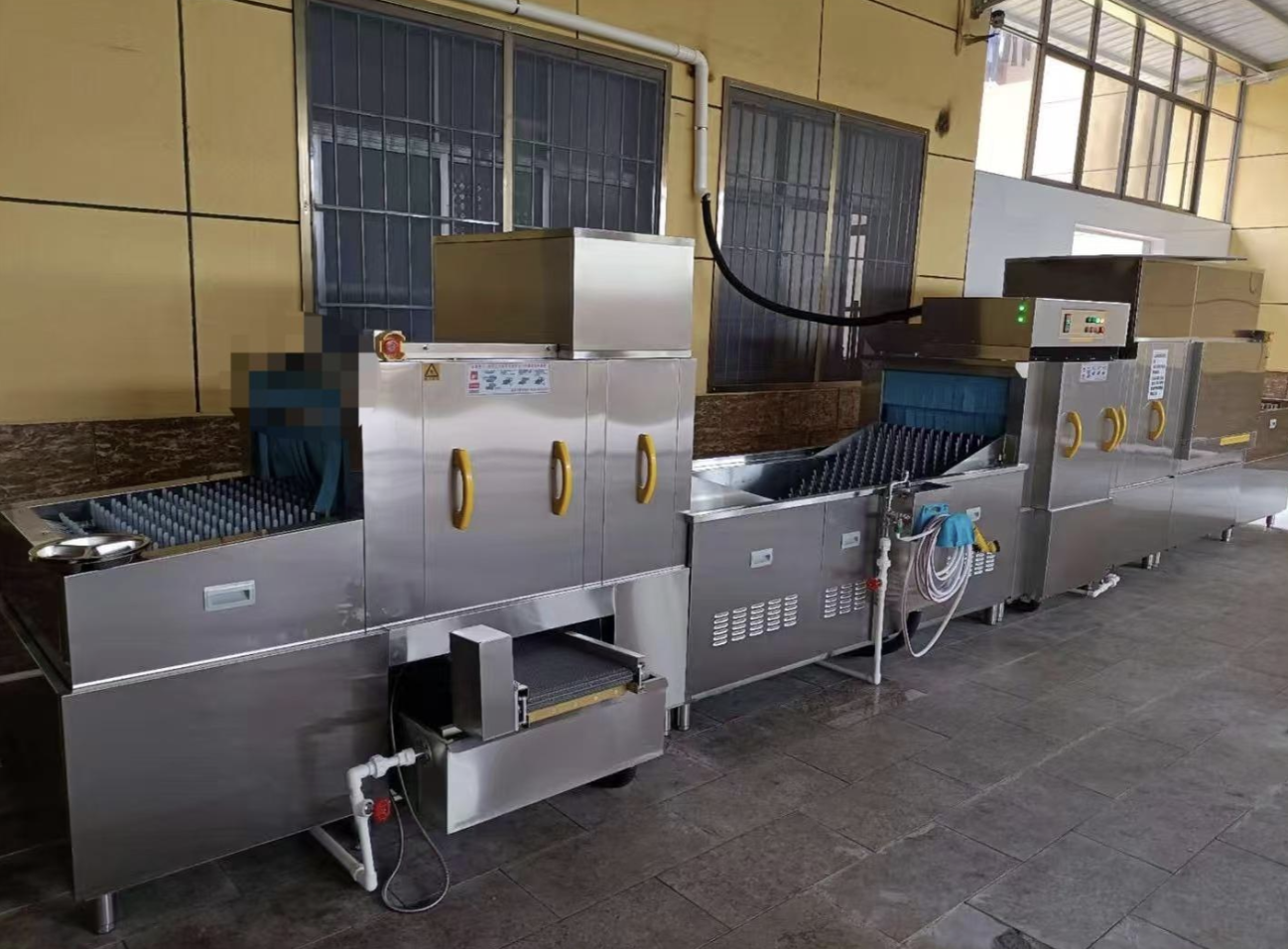 Medium-Scale Canteen Special Dishwasher Assembly Line