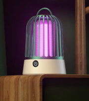 เครื่องฆ่าแมลงวันกลางแจ้งด้วยตัวจับเวลาอัจฉริยะ พร้อมไฟ LED