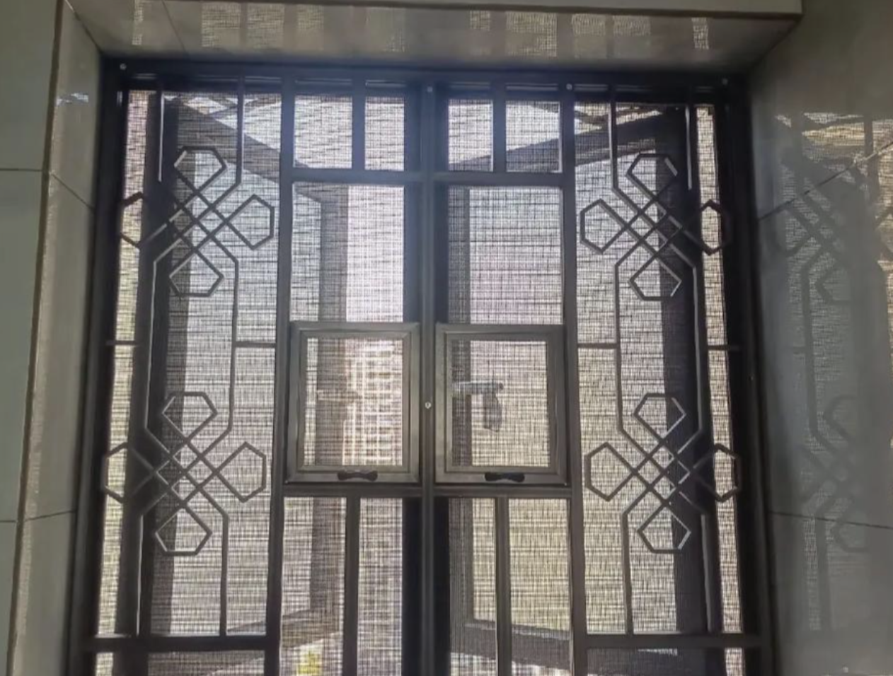 Modular Removable Aluminum Window Grill