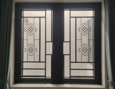 Anti-theft Custom Aluminum Window Grill with Lock System