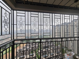 Residential Balcony Custom Aluminum Window Grille