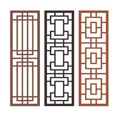 Wood-grain Transfer Aluminum Window Grille
