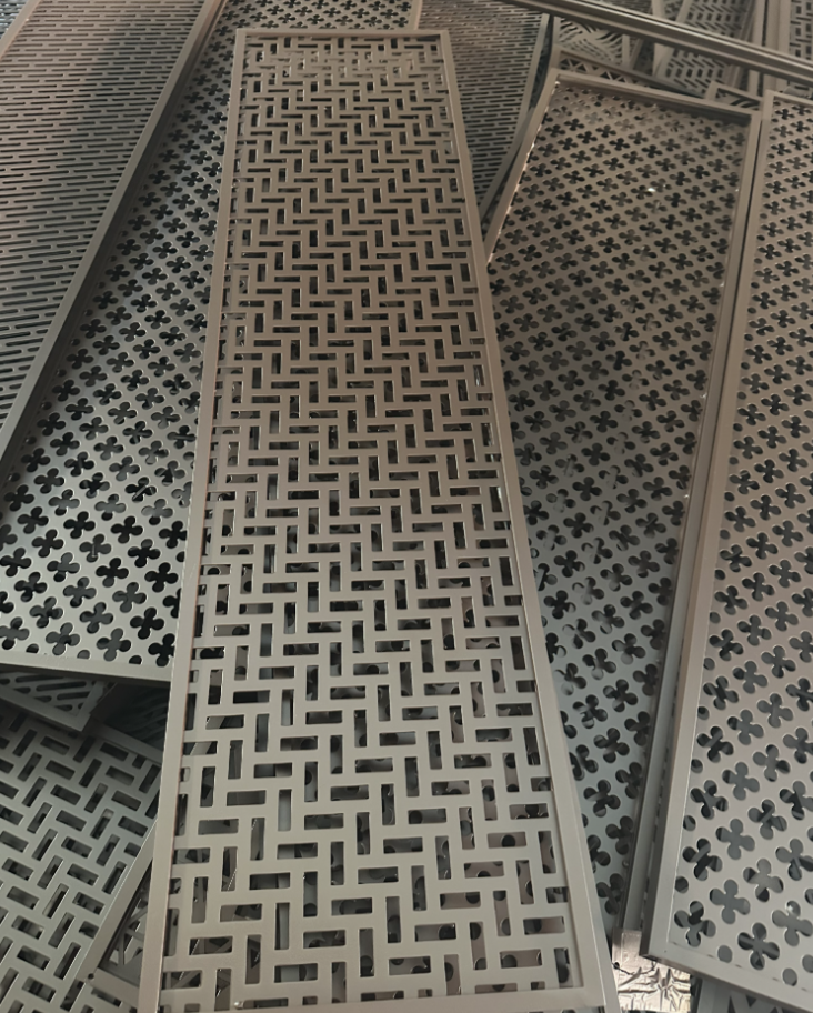 Perforated Artistic Aluminum Window Grille