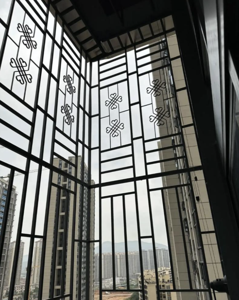 Folding Anti-theft Aluminum Window Grille