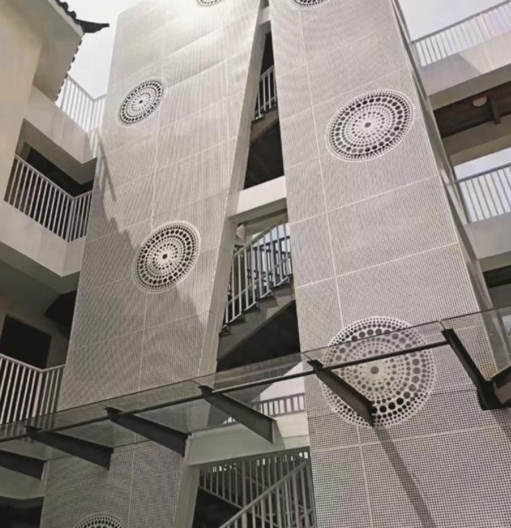 Panel Dinding Tirai Alumunium