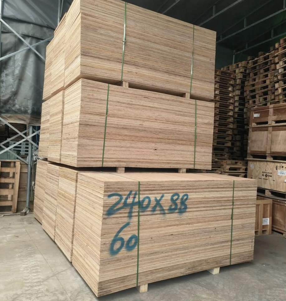 Ván gỗ dăm cấu trúc loại CDX cho xây dựng