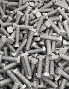 Hot-Dip Galvanized Carbon Steel PV Mounting Bolt