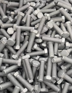 Hot-Dip Galvanized Carbon Steel PV Mounting Bolt