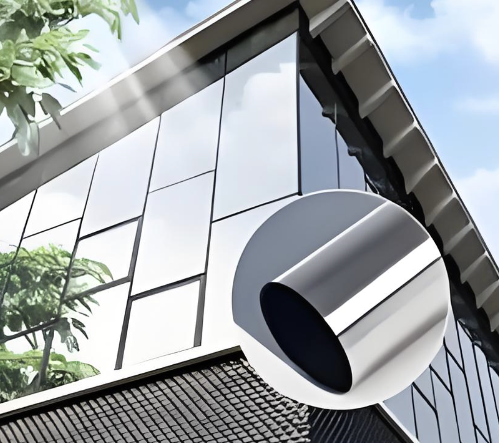 ฟิล์มกันความร้อนแสงอาทิตย์ Low-E สำหรับอาคารพาณิชย์