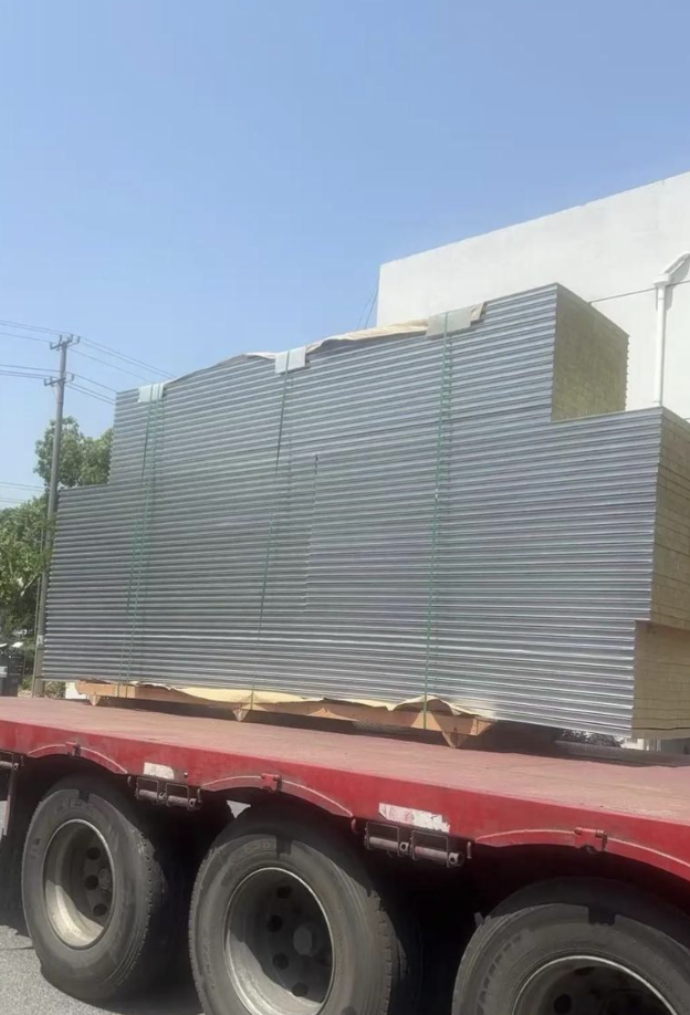 Industrial Workshop Sound Insulation Rock Wool Board