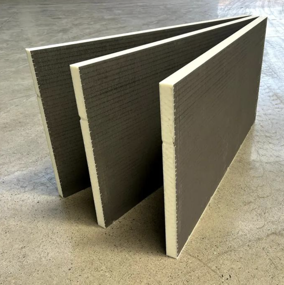 แผ่นฉนวนโพลียูรีเทียนสำหรับผนังภายนอกที่มีความทนต่อไฟ